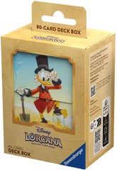 Disney Lorcana Supplies- Deck Box Scrooge McDuck 80ct